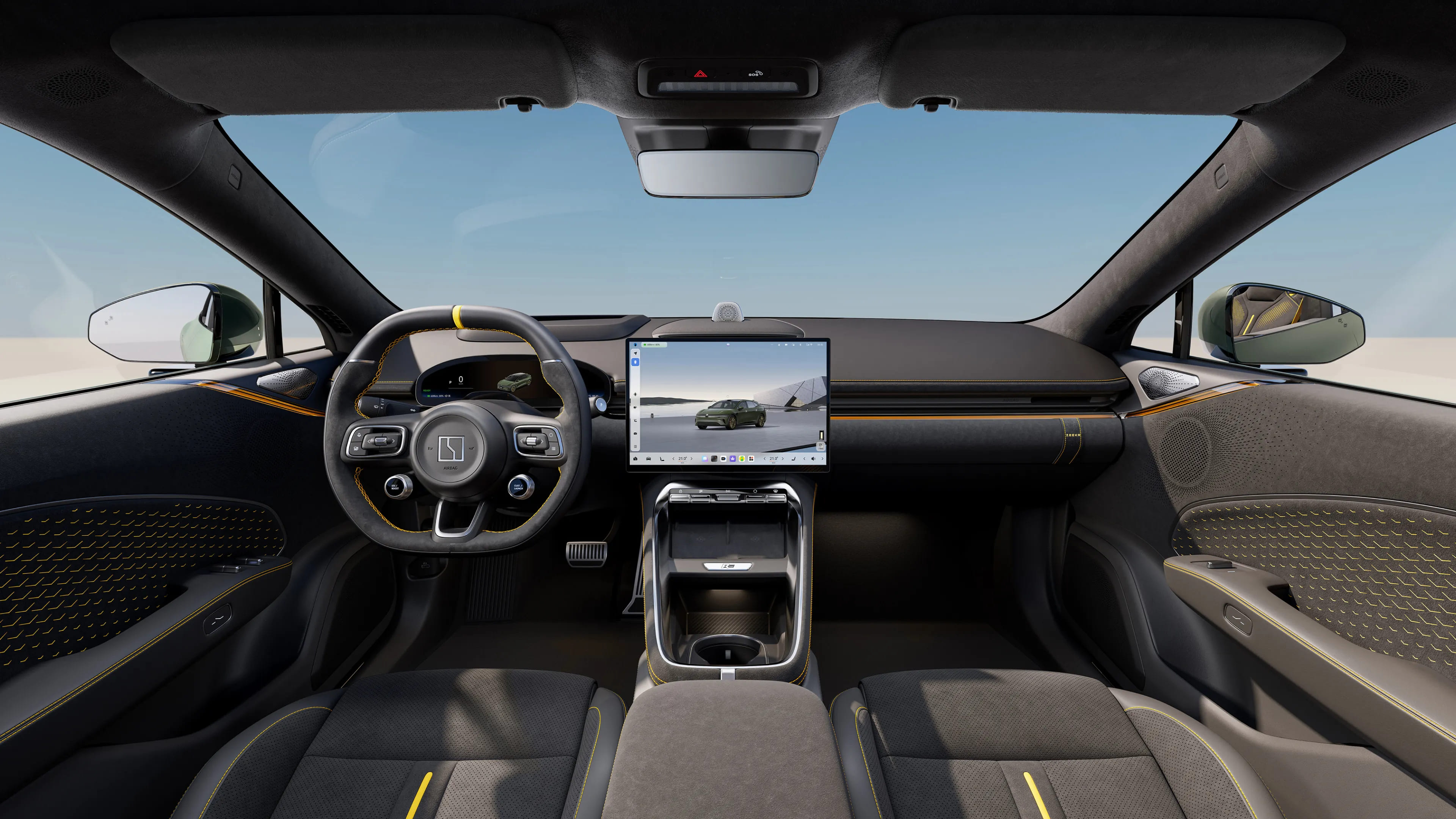 Електромобіль Zeekr 007GT 360